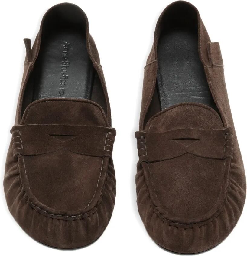 Acne Studios Suède loafers Bruin - Foto 2