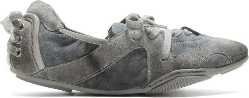 Acne Studios Suède veterschoenen Grijs