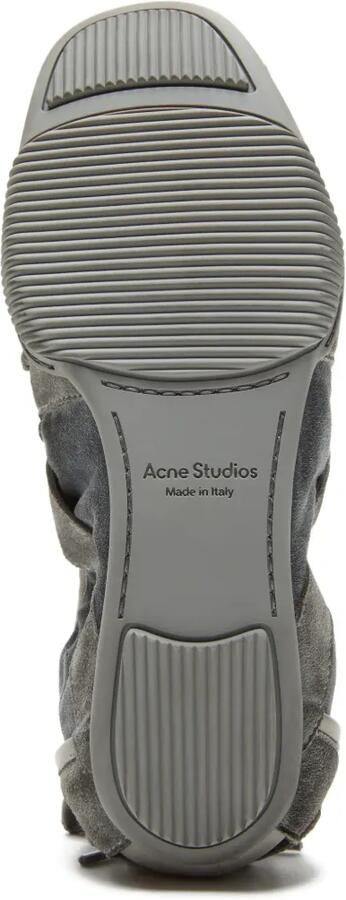 Acne Studios Suède veterschoenen Grijs - Foto 5