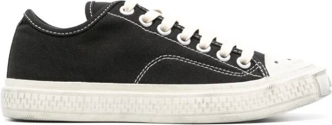 Acne Studios Ballow Tag gerafelde sneakers Zwart