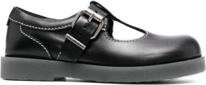 Acne Studios Berylab leren loafers Zwart