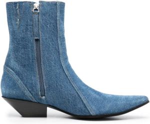 Acne Studios Laarzen met spitse neus Blauw