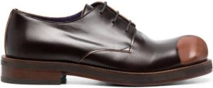 Acne Studios Leren derby schoenen Bruin