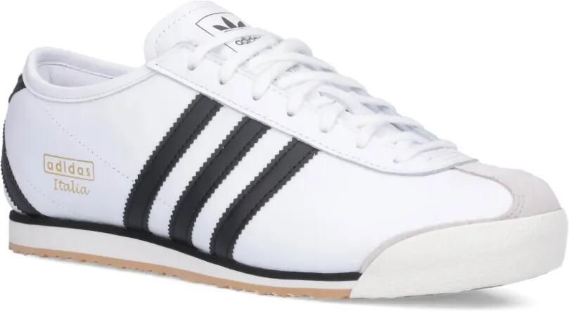 Adidas 70s Italian leren sneakers met drie strepen Wit