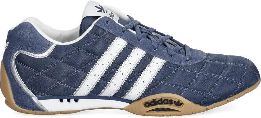 Adidas Adi Racer Lo gewatteerde sneakers met streepdetail Blauw