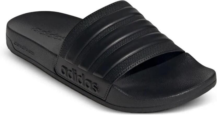 Adidas Adilette gestreepte slippers Zwart - Foto 4