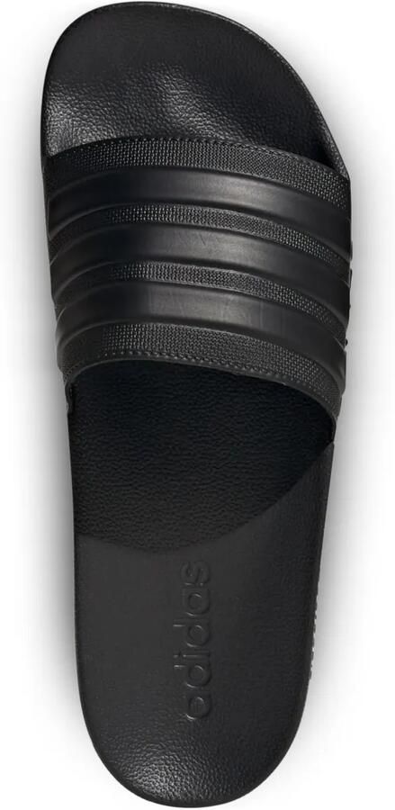 Adidas Adilette gestreepte slippers Zwart - Foto 3
