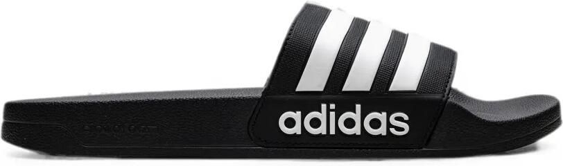Adidas Adilette Shower slippers met drie strepen Zwart