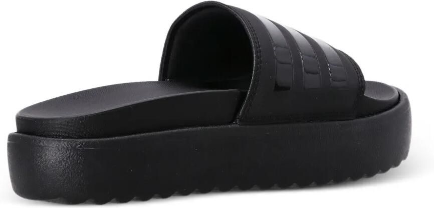 Adidas Adilette slippers met plateauzool Zwart - Foto 3