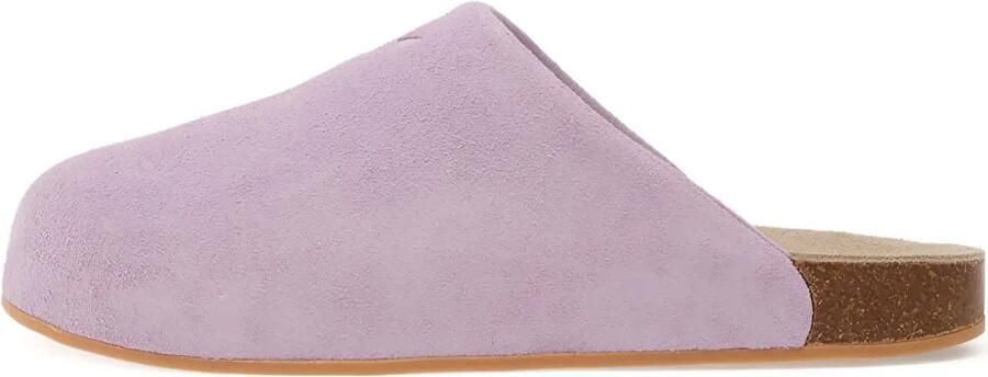 Adidas Adimule slippers met logo-reliëf Paars