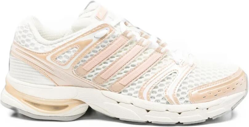 Adidas Adistar Control 5 mesh-panelled sneakers Wit