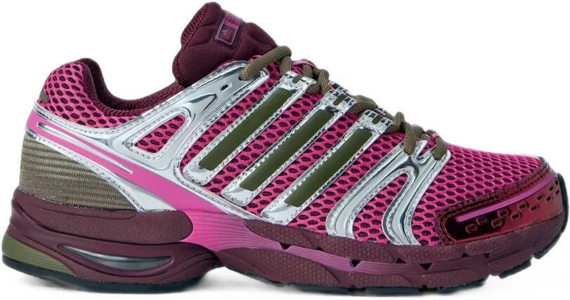 Adidas Adistar Control 5 metallic mesh sneakers Roze