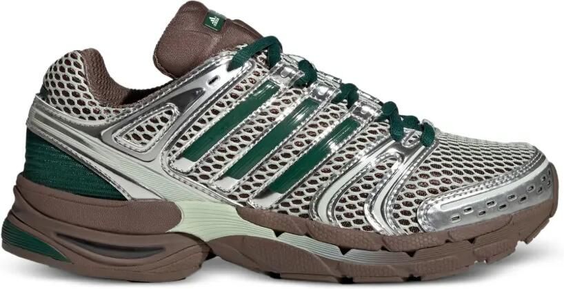 Adidas Adistar Control 5 metallic mesh sneakers Zilver
