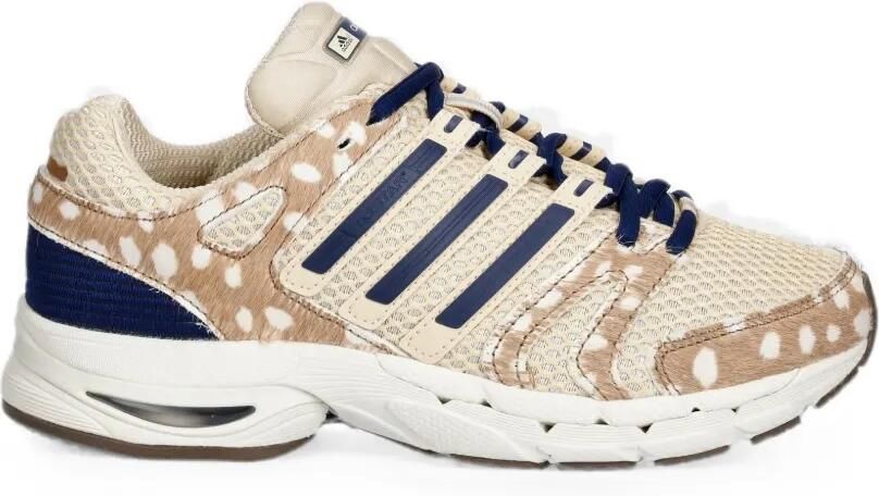 Adidas x FARM Rio VL Court 3.0 sneakers met bloe print Beige - Foto 9