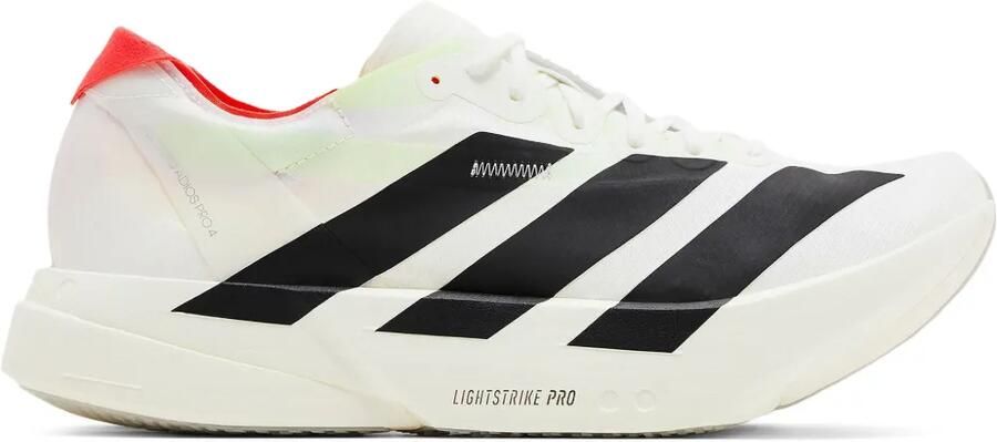 Adidas Adizero Adios Pro 4 "White Black Red" sneakers Wit