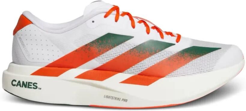 Adidas Miami Hurricanes Adizero Evo SL sneakers Wit