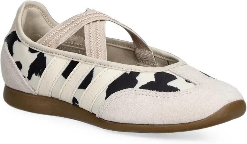 Adidas Barreda Mary-Jane elastische ballerina's met koeienprint Beige - Foto 2