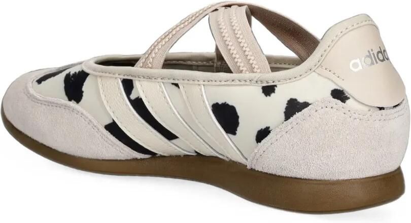 Adidas Barreda Mary-Jane elastische ballerina's met koeienprint Beige - Foto 3