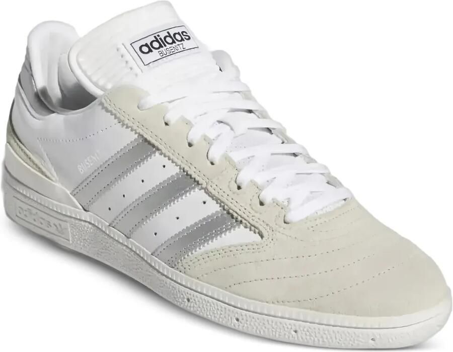 Adidas Busenitz "White Silver Metallic" sneakers Wit