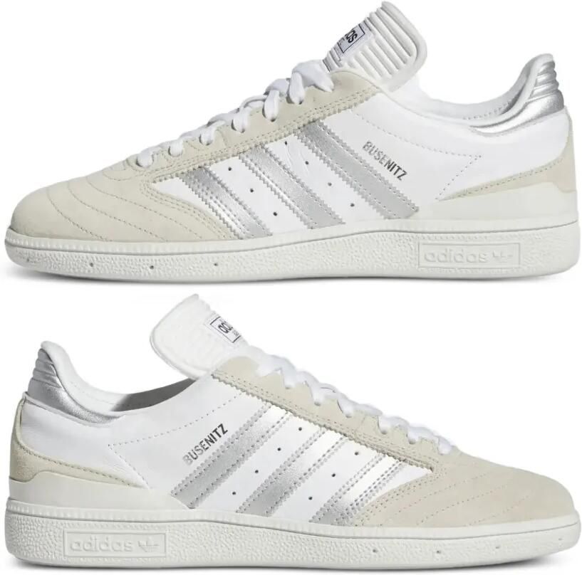 Adidas Busenitz "White Silver Metallic" sneakers Wit - Foto 2