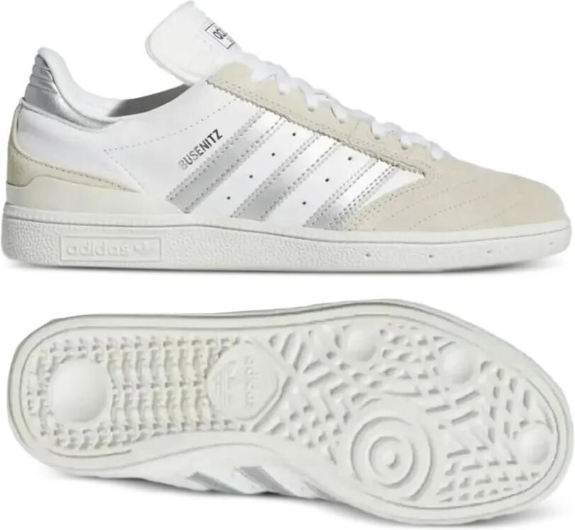 Adidas Busenitz "White Silver Metallic" sneakers Wit - Foto 3