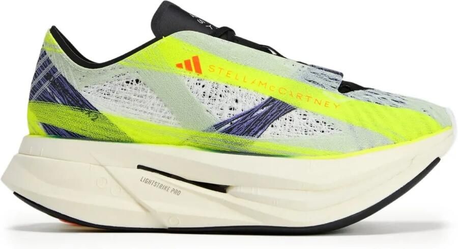 Adidas by Stella McCartney Prime X 2.0 Strung "Cloud White Grey One Core Black" sneakers Groen