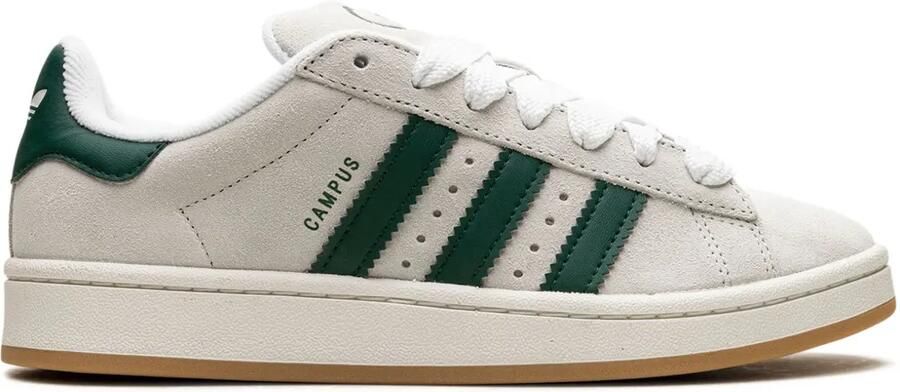 Adidas Campus 00s "Crystal White Collegiate Green" sneakers Wit
