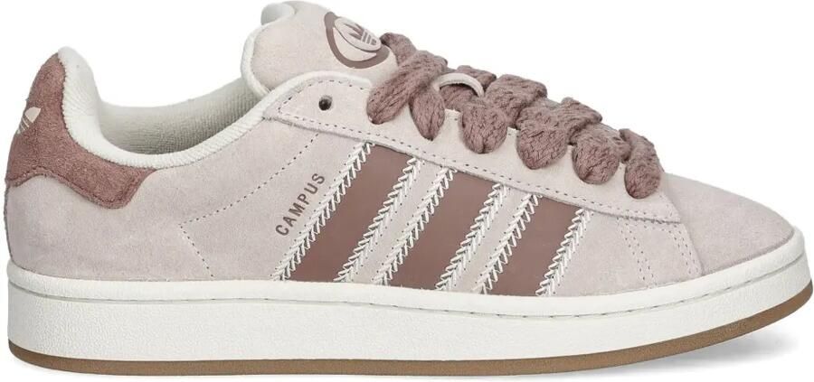 Adidas Campus 00s gestreepte sneakers Beige