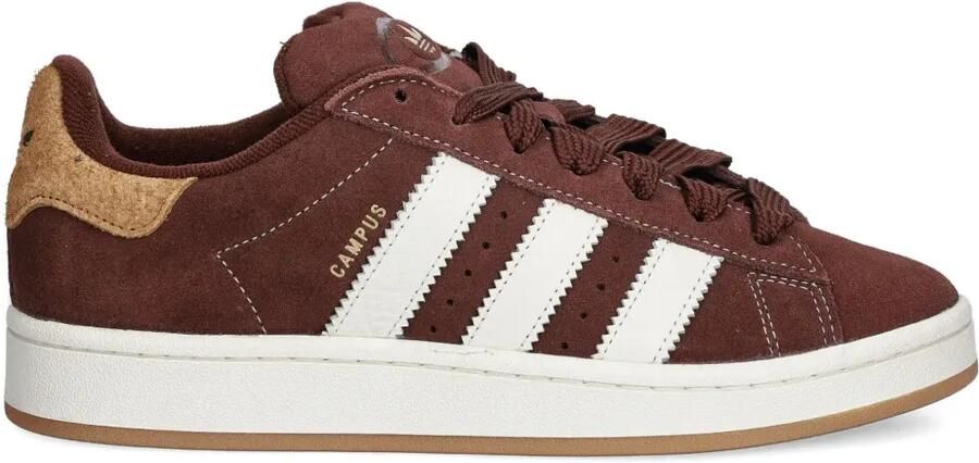 Adidas Campus 00s gestreepte sneakers Bruin