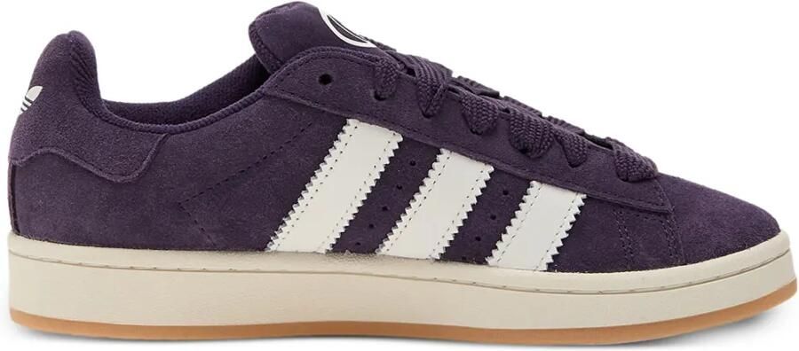 Adidas Campus 00s low-top suède sneakers met drie strepen Paars