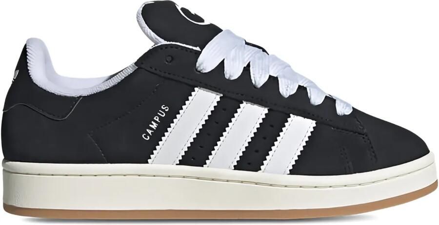 Adidas Campus 2000s "Black White Suede" sneakers Zwart