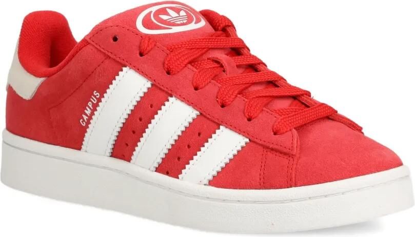 Adidas Campus 2000s sneakers met streepdetail Rood