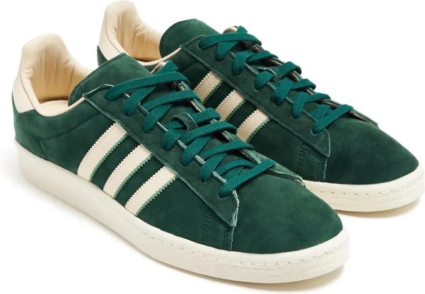 Adidas Campus 80s suède sneakers Groen - Foto 3