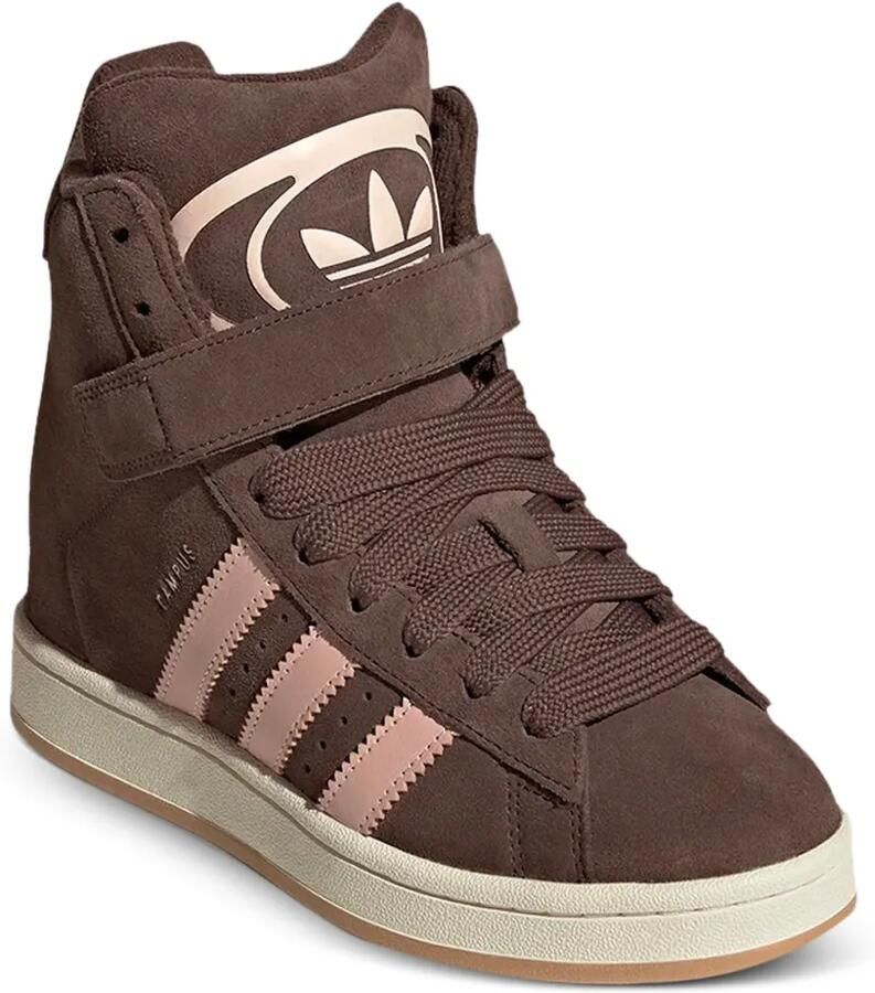 Adidas Campus Bold high-top sneakers met sleehak Bruin - Foto 2