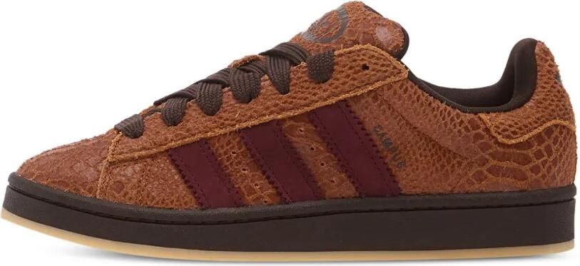 Adidas Campus leren sneakers met slangen-effect Bruin - Foto 4