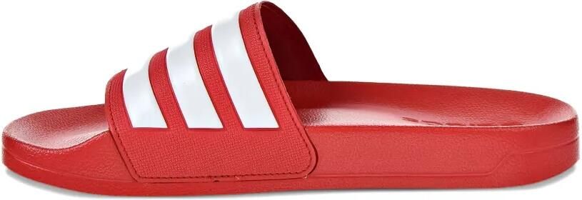 Adidas Cloudfoam slippers met drie strepen Rood - Foto 4
