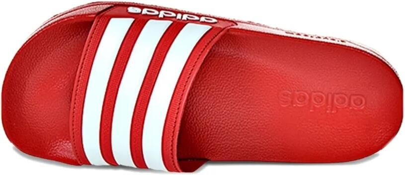 Adidas Cloudfoam slippers met drie strepen Rood - Foto 2