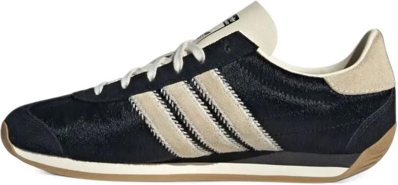 Adidas Country OG pony-hair sneakers Zwart