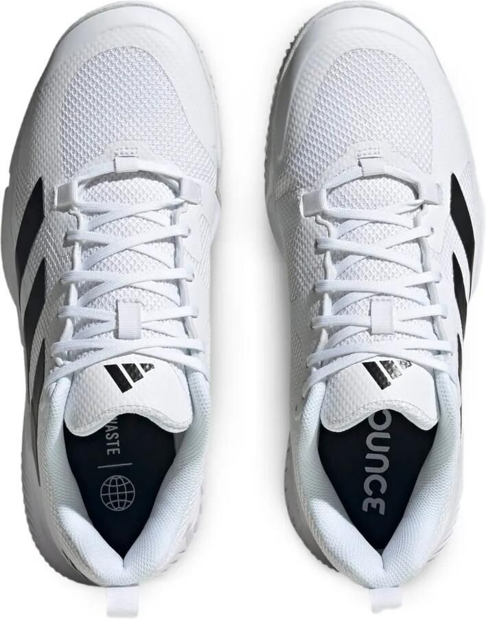 Adidas Court Team 2.0 "Cloud White Core Black" sneakers Wit - Foto 2
