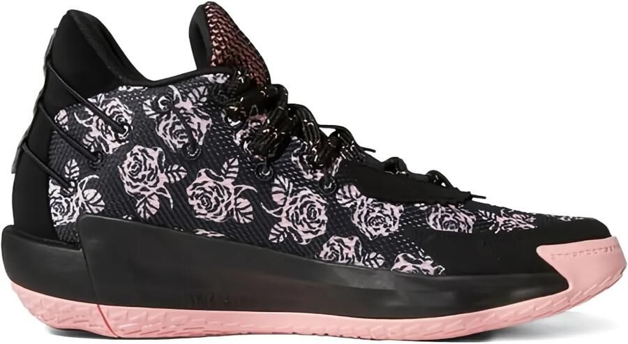 Adidas Dame 7 "Black" sneakers Zwart