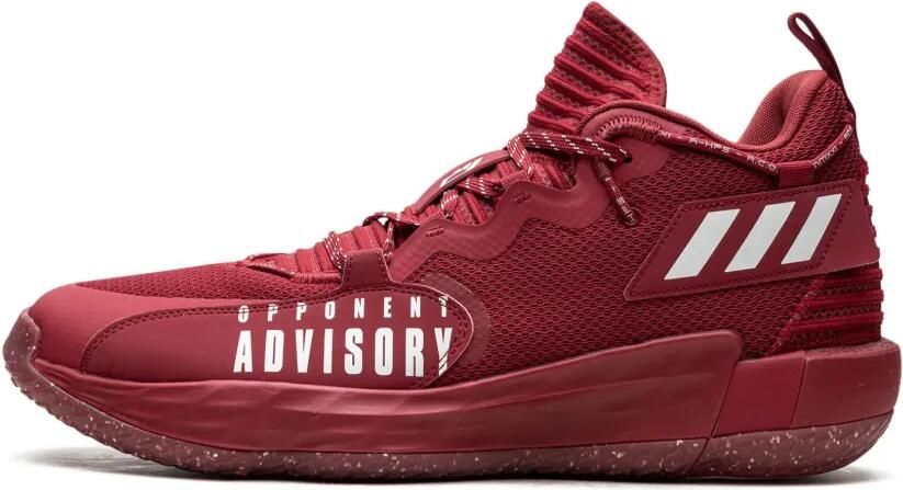 Adidas Dame 7 EXTPLY "Opponent Advisory Red" sneakers Rood - Foto 4