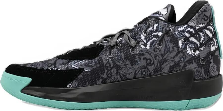 Adidas 7 GCA "Core Black Grey Four Acid Mint" sneakers Zwart