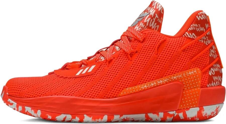 Adidas Dame 7 "Orange" sneakers Oranje