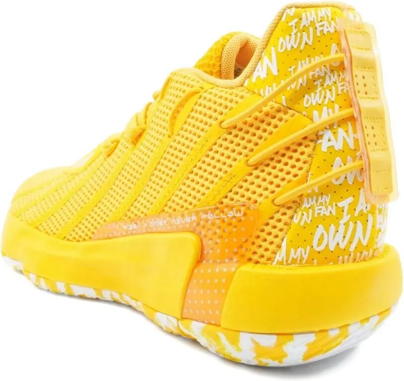 Adidas Dame 7 Team "Yellow" sneakers Geel - Foto 2
