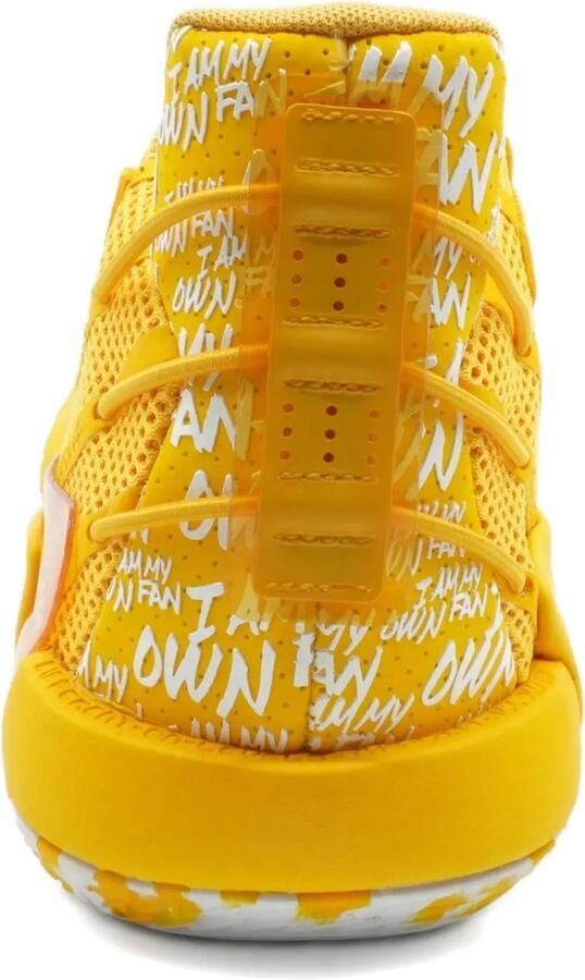 Adidas Dame 7 Team "Yellow" sneakers Geel - Foto 3