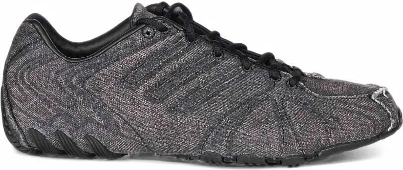 Adidas Gerafelde denim sneakers Grijs