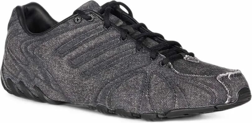 Adidas Gerafelde denim sneakers Grijs - Foto 2