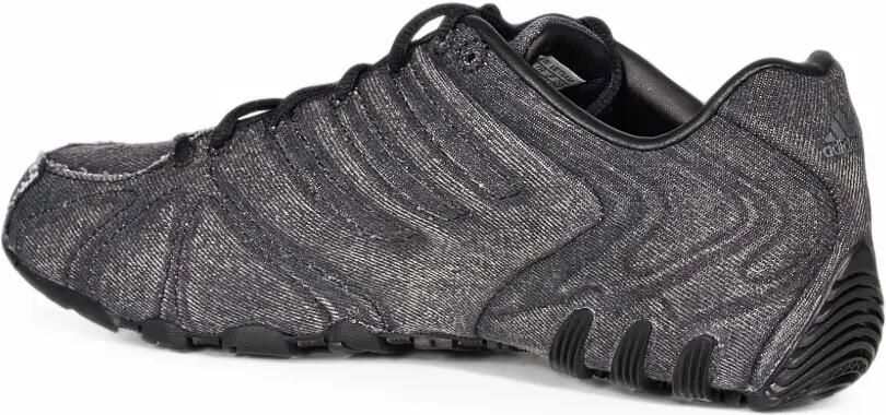 Adidas Gerafelde denim sneakers Grijs - Foto 3