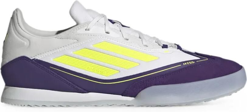 Adidas F50 Freestyle "Messi Triunfo Estelar Pack Cloud White Lucid Lemon Purple" sneakers Wit