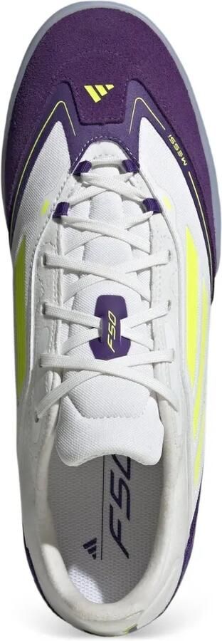 Adidas F50 Freestyle "Messi Triunfo Estelar Pack Cloud White Lucid Lemon Purple" sneakers Wit - Foto 2